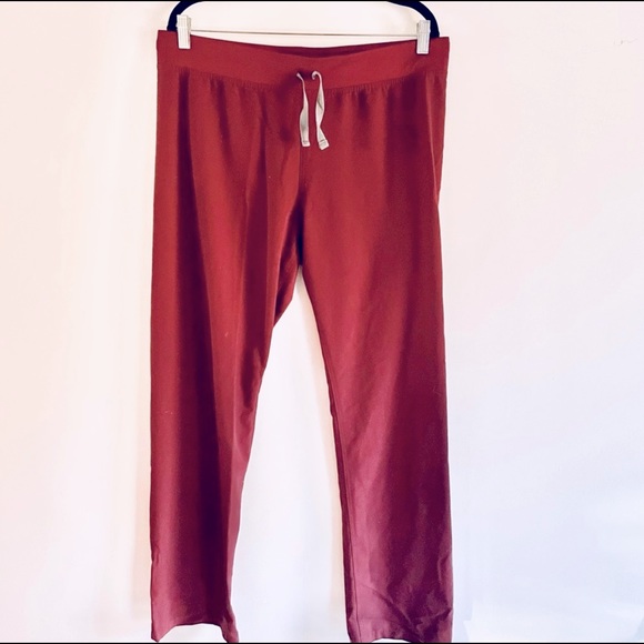 Figs Classic Scrub Bottoms in Burgundy sz Large Tall - Picture 2 of 10